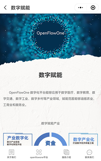 滎澤數(shù)鏈展示小程序案例圖片3