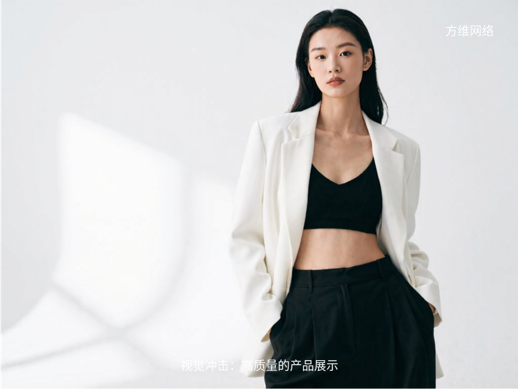 視覺沖擊:高質(zhì)量的產(chǎn)品展示