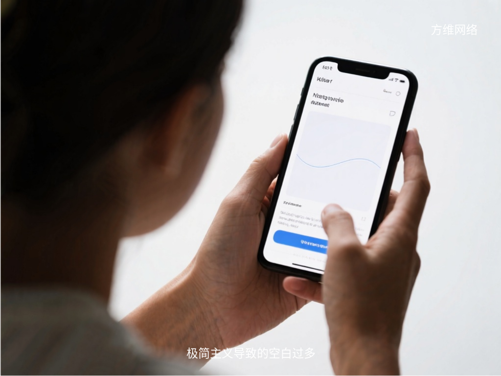 極簡主義導(dǎo)致的空白過多