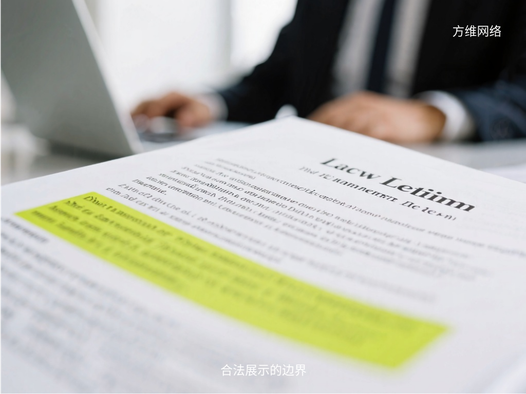 合法展示的邊界