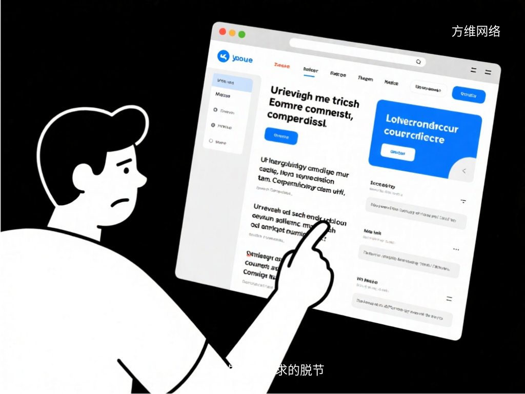 內(nèi)容與用戶需求的脫節(jié)