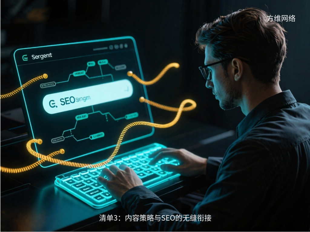 清單3:內(nèi)容策略與SEO的無縫銜接