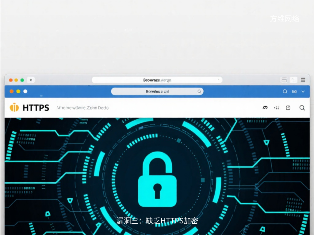 漏洞三:缺乏HTTPS加密