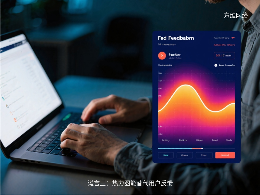 謊言三:熱力圖能替代用戶反饋