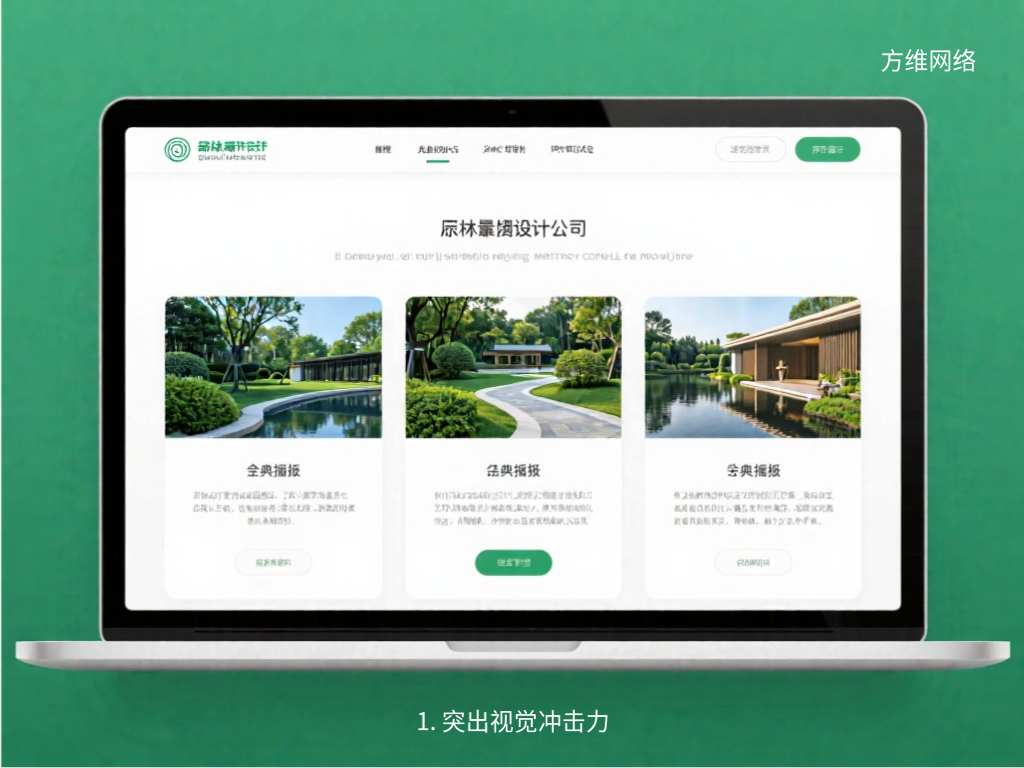 1. 突出視覺沖擊力